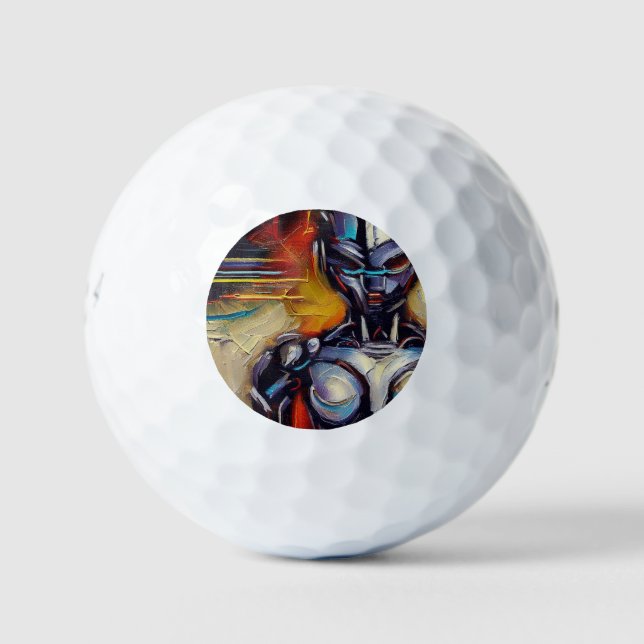 Pelotas De Golf SF - Héroe de la Inteligencia Artificial (2) (Anverso)