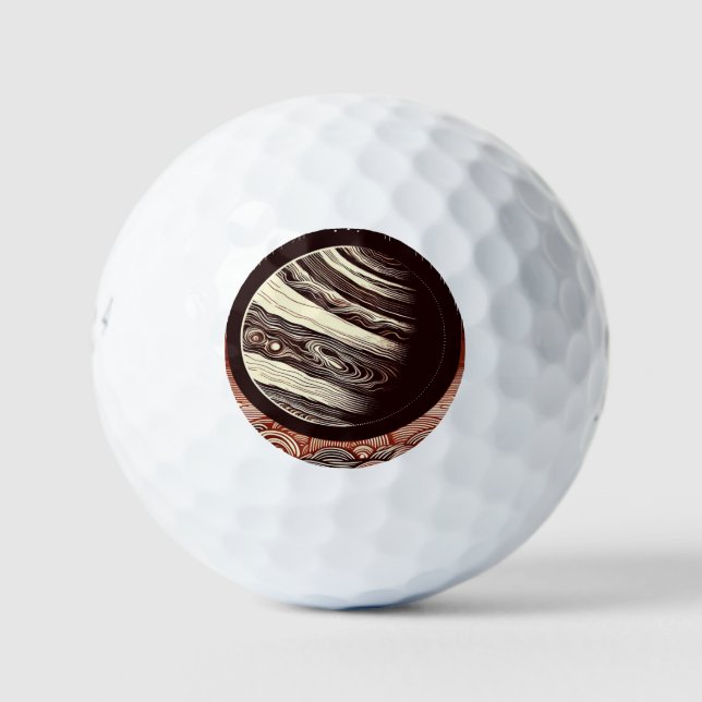 Pelotas De Golf SF Jupiter Woodcut 2 (Anverso)