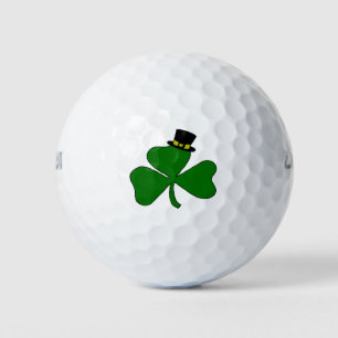 Pelotas De Golf Shamrock irlandés