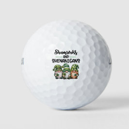 Pelotas De Golf Shamrocks and Shenanigans