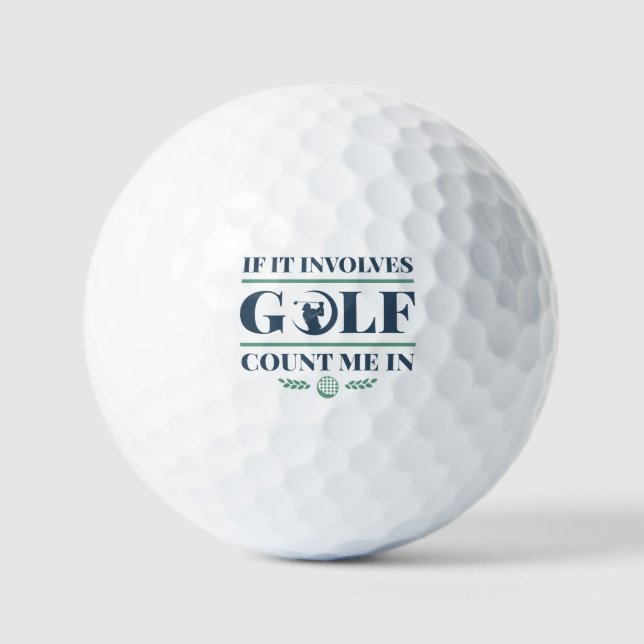 Pelotas De Golf Si Implica El Golf, Cuéntame (Anverso)