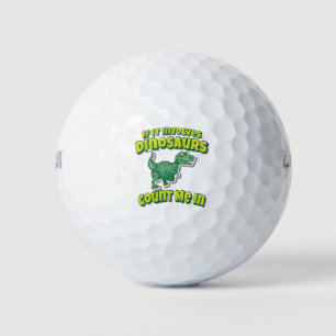 Pelotas De Golf Si Implica Que Triceratops Me Cuente