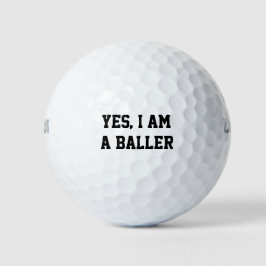 Pelotas De Golf Sí, soy más grande