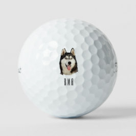 Pelotas De Golf Siberian Husky