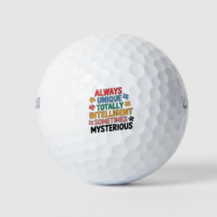 Pelotas De Golf Siempre Único Totalmente Inteligente A Veces