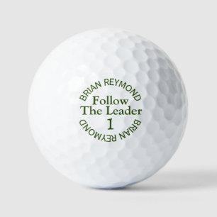 Pelotas De Golf SIGA AL LÍDER 1 Su nombre moderno