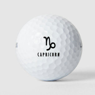 Pelotas De Golf Signo de zodiaco de Capricornio