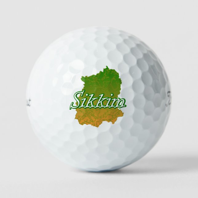 Pelotas De Golf Sikkim (Anverso)