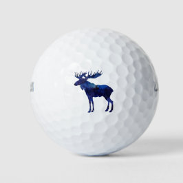 Pelotas De Golf Silhouette Blue Moose