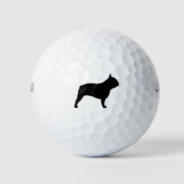 Pelotas De Golf Silhouette de Bulldog francés