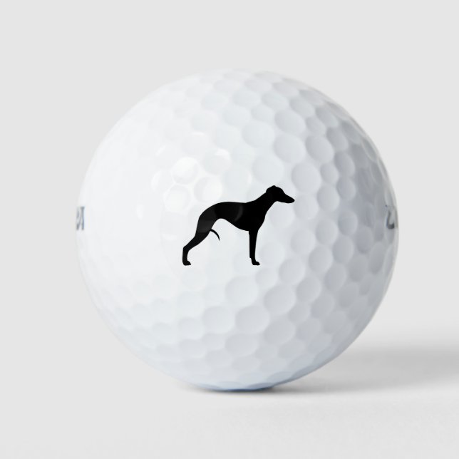 Pelotas De Golf Silhouette Whippet (Anverso)