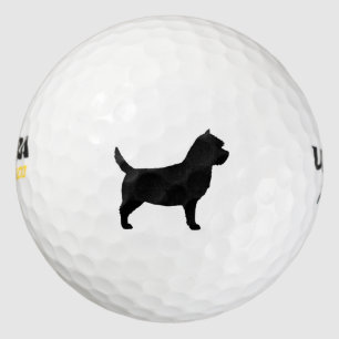 Pelotas De Golf Silueta de Cairn Terrier
