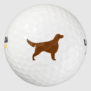 Pelotas De Golf Silueta de Setter Irlandés