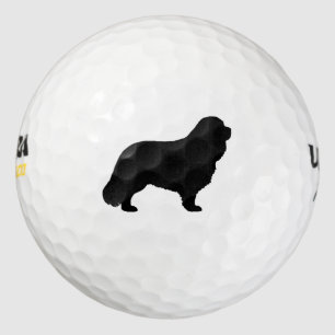 Pelotas De Golf Silueta del Cavalier King Charles Spaniel