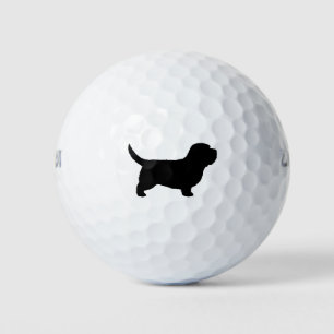 Pelotas De Golf Silueta del Petit Basset Griffon Vendeen PBGV