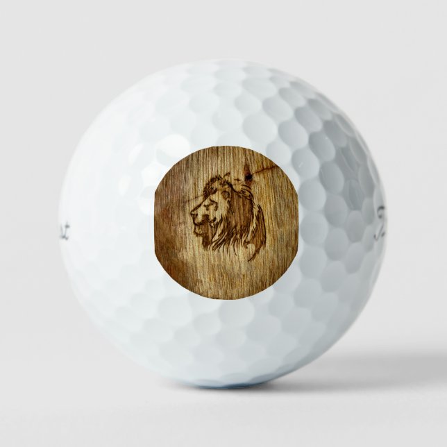 Pelotas De Golf Simba Golf Balls por Daniel Duwa Artlove (Anverso)