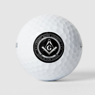 Pelotas De Golf símbolo de la francmasonería