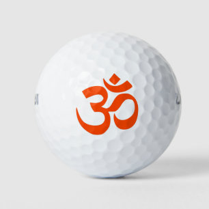 Pelotas De Golf Símbolo Om indio