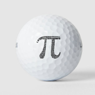 Pelotas De Golf Símbolo Pi 3.14 - 400 valores decimales