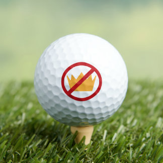 Pelotas De Golf ¡SIN REYES! Anti-Trump