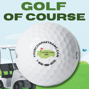 Pelotas De Golf Sitio web de promoción de marca de Personalizado d