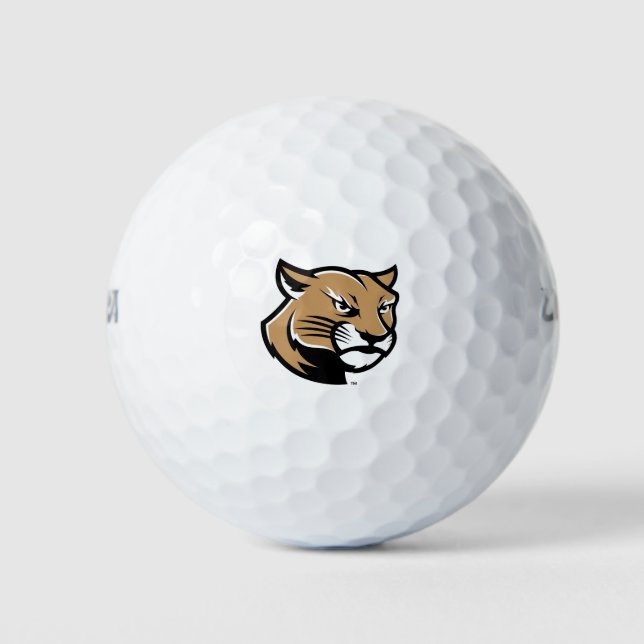 Pelotas De Golf SIUE Cougars (Anverso)