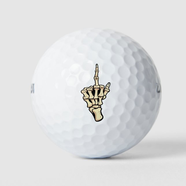Pelotas De Golf Skeleton Finger (Anverso)
