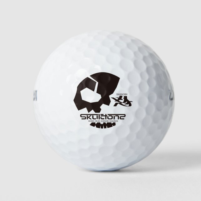 Pelotas De Golf SKULETONS SHINOBI No3 (Anverso)