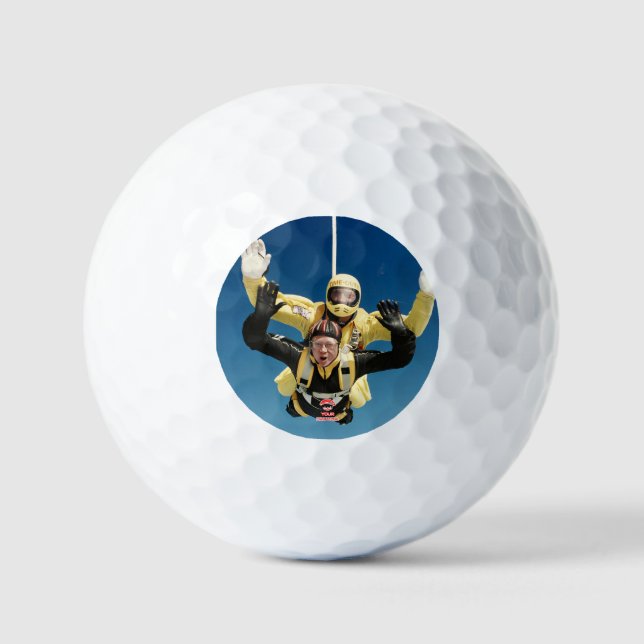 Pelotas De Golf ¡Skydive Golf Balls! (Anverso)