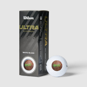 Pelotas De Golf SlipperyJoe iluminó el letrero de neón gay brillan