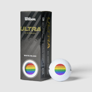 Pelotas De Golf SlipperyJoe's clásico arcoíris táctil artesanal