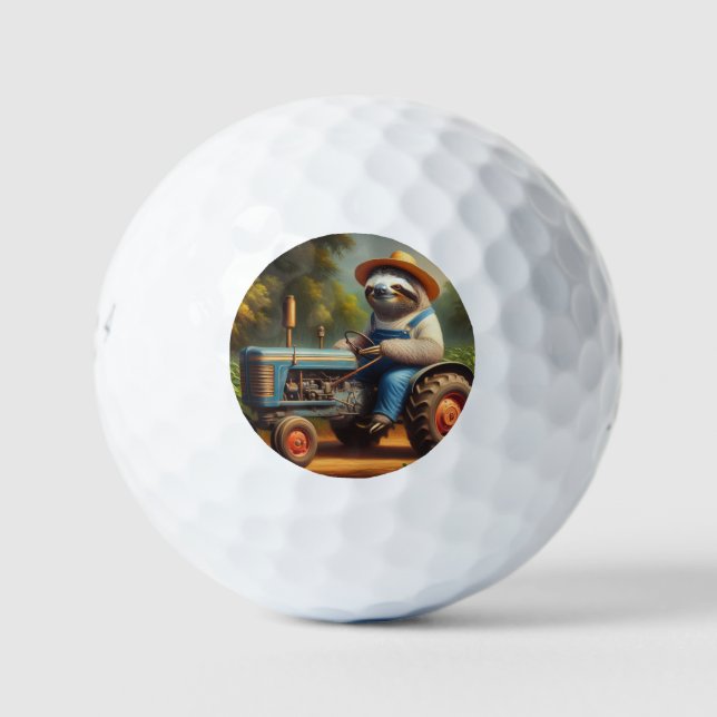 Pelotas De Golf Sloth Farmer (Anverso)