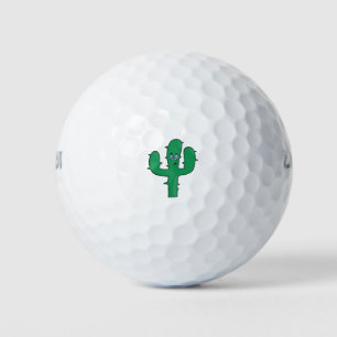 Pelotas De Golf Smiling Cactus