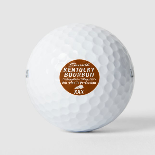 Pelotas De Golf Smooth Kentucky Bourbon (Anverso)