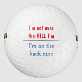 Pelotas De Golf Sobre la colina