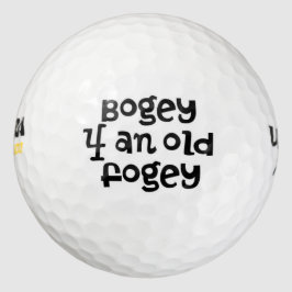 Pelotas De Golf Sobre la colina Bogey