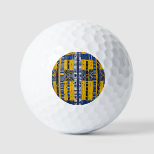 Pelotas De Golf Sofisticado trapo negro de lujo caribeño