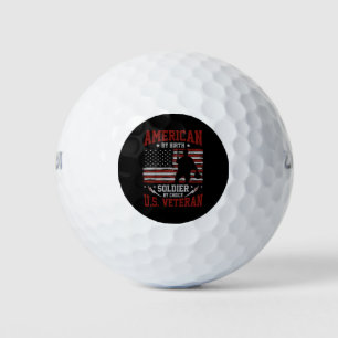 Pelotas De Golf Soldado norteamericano
