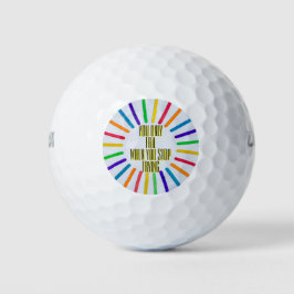 Pelotas De Golf Solo Fracasas Cuando Dejas de Intentar