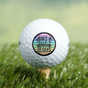 Pelotas De Golf Sólo un Chica que ama a Jesús