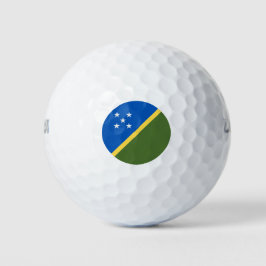 Pelotas De Golf Solomon Islands Flag