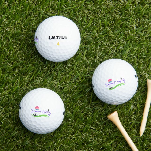 Pelotas De Golf Somerset Kentucky Golf Balls (Césped in situ)