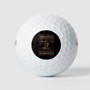 Pelotas De Golf ¿Somos nuestros Navidades gay de ropa gay?