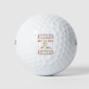 Pelotas De Golf ¿Somos nuestros Navidades gay de ropa gay?