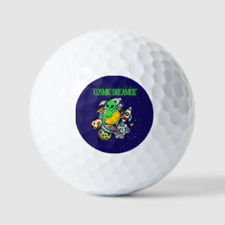 Pelotas De Golf soñador cósmico