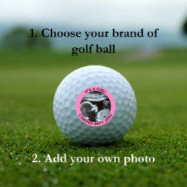 Pelotas De Golf Sonograma revelador de Invitación de embarazo