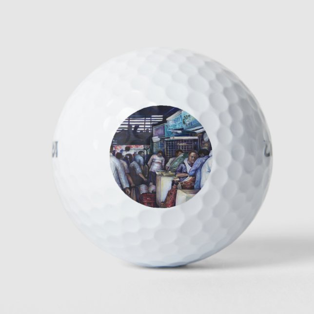 Pelotas De Golf Sopa De Cabeza De Pescado, Singapur (Anverso)