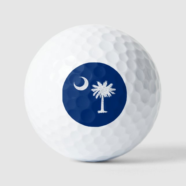 Pelotas De Golf South Carolina Flag (Anverso)