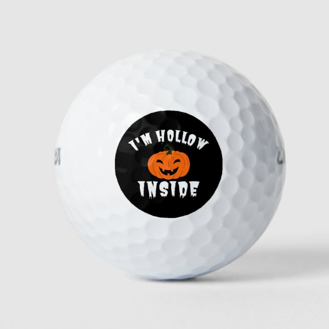 Pelotas De Golf Soy Hollow Inside Pumkin Jack O Lantern (Anverso)