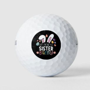 Pelotas De Golf Soy la pareja de hermanas de la familia Bunny East